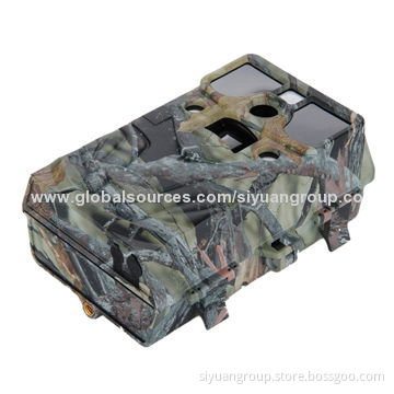 12MP HD 8-in-1 Invisible Infrared-triggered Remote Wildlife Hunting Camera with Automatic Shooting